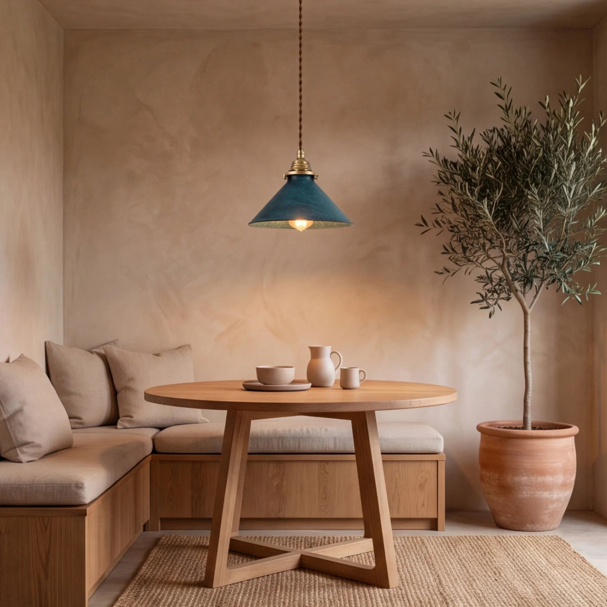 SIGNE: Rustieke Hanglamp - Volsani