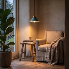 SIGNE: Rustieke Hanglamp - Volsani