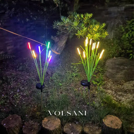 Solar Reed Bubble Stick Stake Lights Waterproof IP54 LED Garden Lights for Outdoor Patio Yard Pathway Wedding Decor