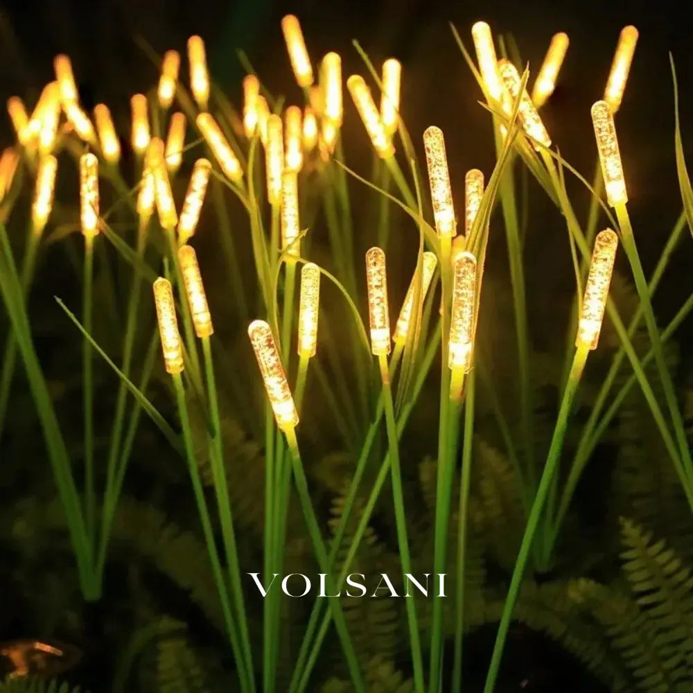 Solar Reed Bubble Stick Stake Lights Waterproof IP54 LED Garden Lights for Outdoor Patio Yard Pathway Wedding Decor