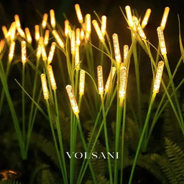 Solar Reed Bubble Stick Stake Lights Waterproof IP54 LED Garden Lights for Outdoor Patio Yard Pathway Wedding Decor