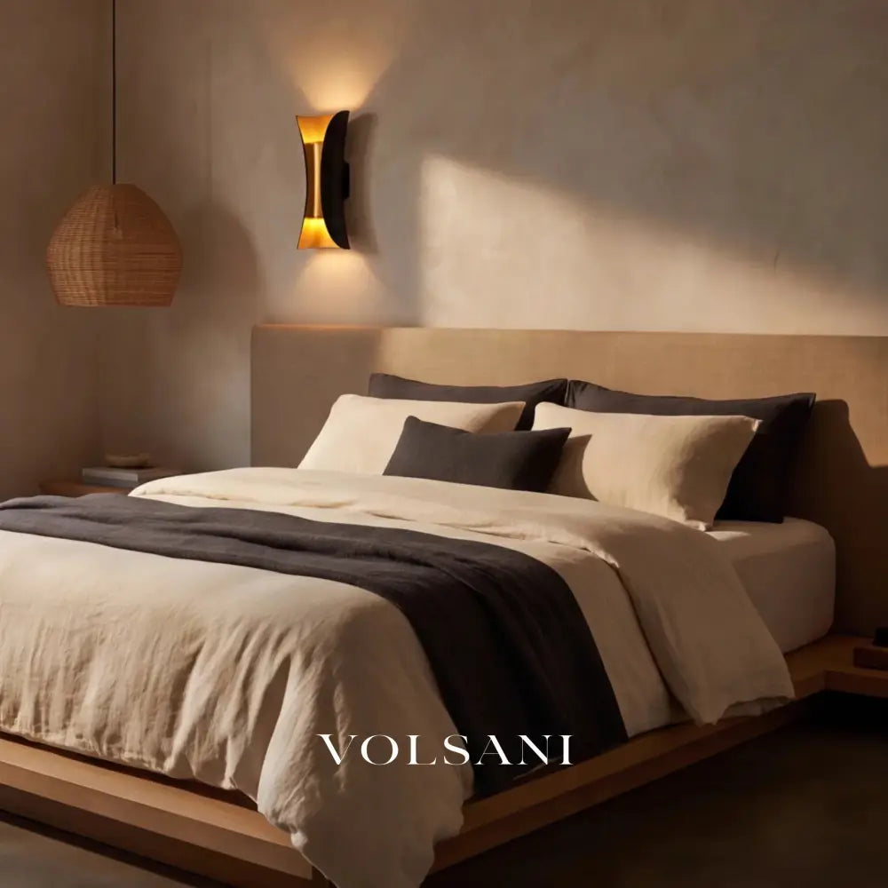 SOREN: Gebogen Wandlamp Buiten (LED) - Volsani