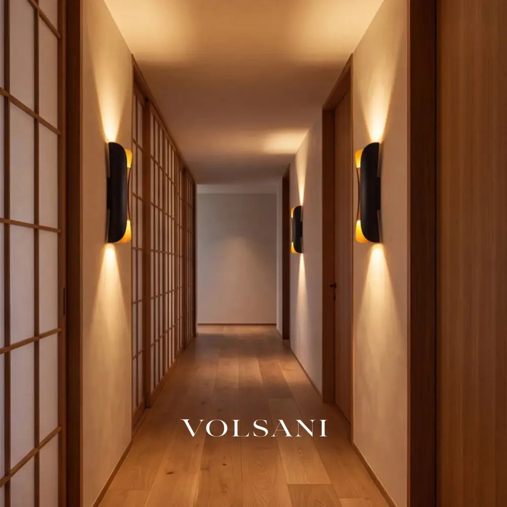 SOREN: Gebogen Wandlamp Buiten (LED) - Volsani