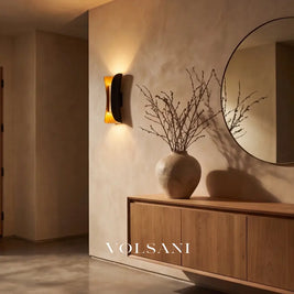 SOREN: Gebogen Wandlamp Buiten (LED) - Volsani