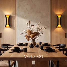 SOREN: Gebogen Wandlamp Buiten (LED) - Volsani