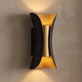 SOREN: Gebogen Wandlamp Buiten (LED) - Volsani