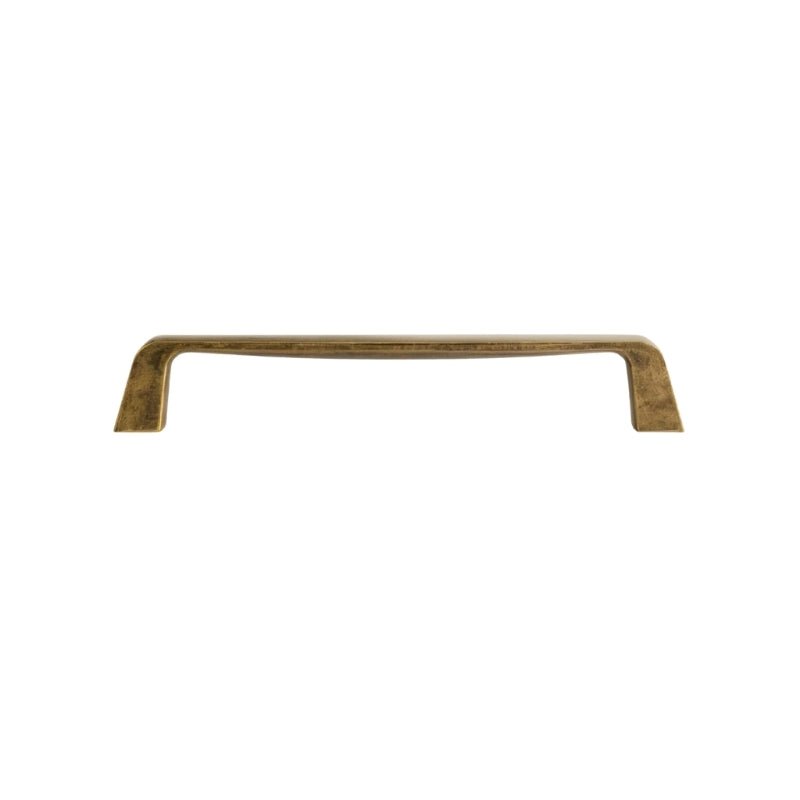 Zinc Alloy Cabinet Knobs & Drawer Pulls, Minimalist Kitchen & Wardrobe Hardware, Grey Brass-Finish & Bronze, Set of 2, 1.2-6.3in