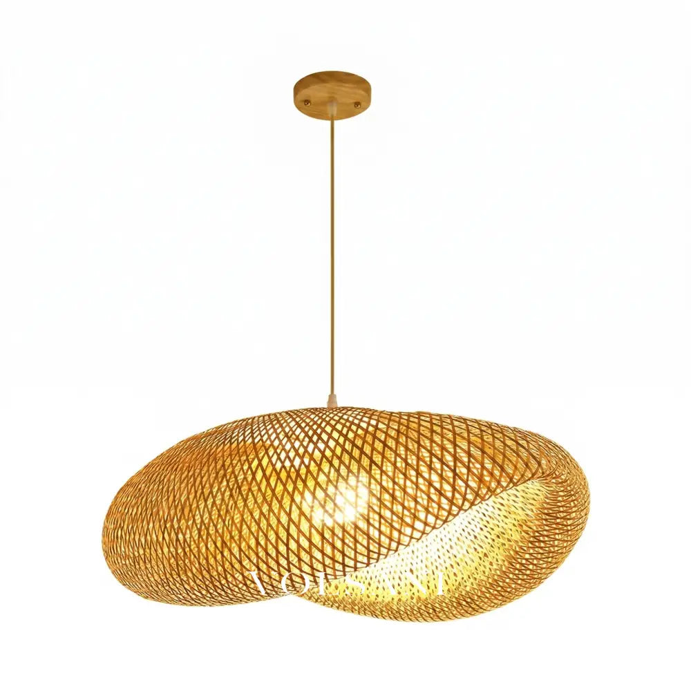 TADAO: Bamboe & Rotan Hanglamp - Volsani