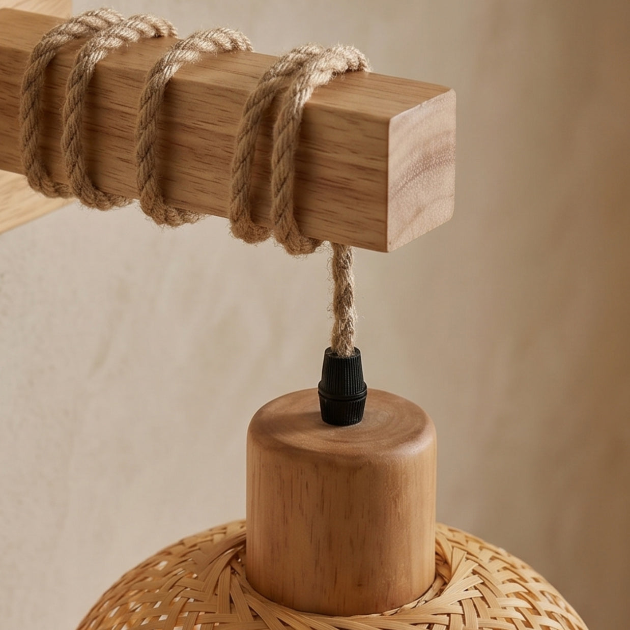 TAKA: Japanse Bamboe Wandlamp