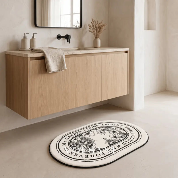 TESSEL: Zachte Flanel Badmat – Antislip & Absorberend - Volsani