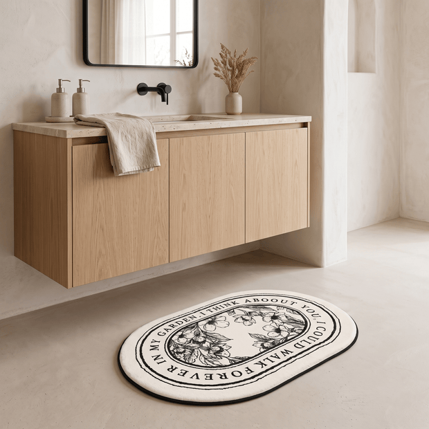 TESSEL: Zachte Flanel Badmat – Antislip & Absorberend - Volsani
