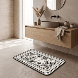 TESSEL: Zachte Flanel Badmat – Antislip & Absorberend - Volsani