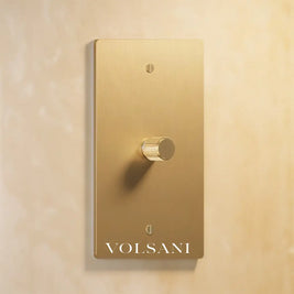 The Architectural Brass Dimmer Switch (1 to 5 Gang) - Open Box - Brass / 1 Gang