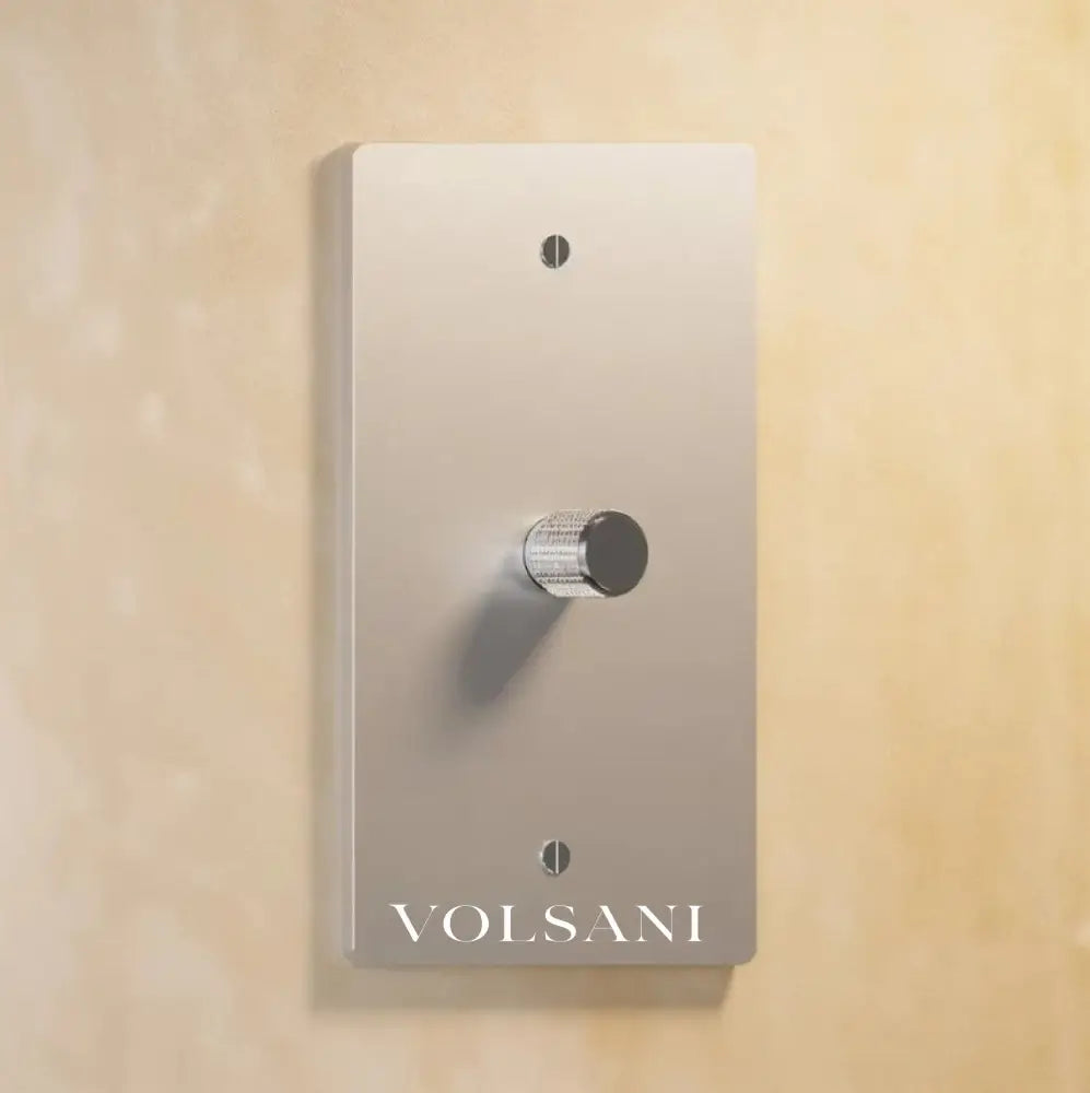 The Architectural Brass Dimmer Switch (1 to 5 Gang) - Open Box - Stripped Brass / 1 Gang