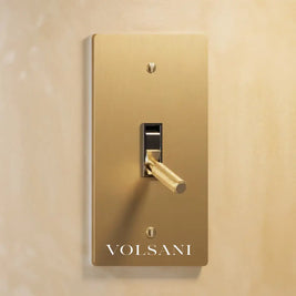 The Architectural Brass Toggle Switch (1 to 5 Gang) - Open Box - Brass / 1 Gang