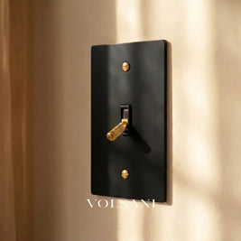 The Architectural Brass Toggle Switch (1 to 5 Gang) - Open Box
