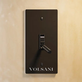 The Architectural Brass Toggle Switch (1 to 5 Gang) - Open Box - Night Black / 1 Gang