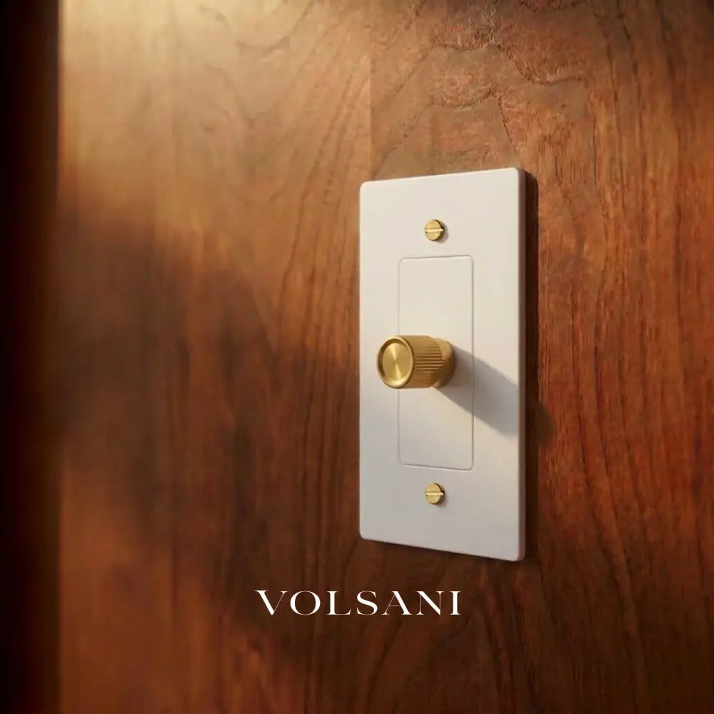 The Brass Dimmer Switch (1 to 5 Gang)
