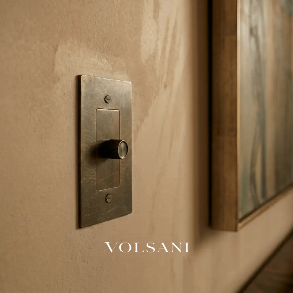 The Brass Dimmer Switch (1 to 5 Gang)
