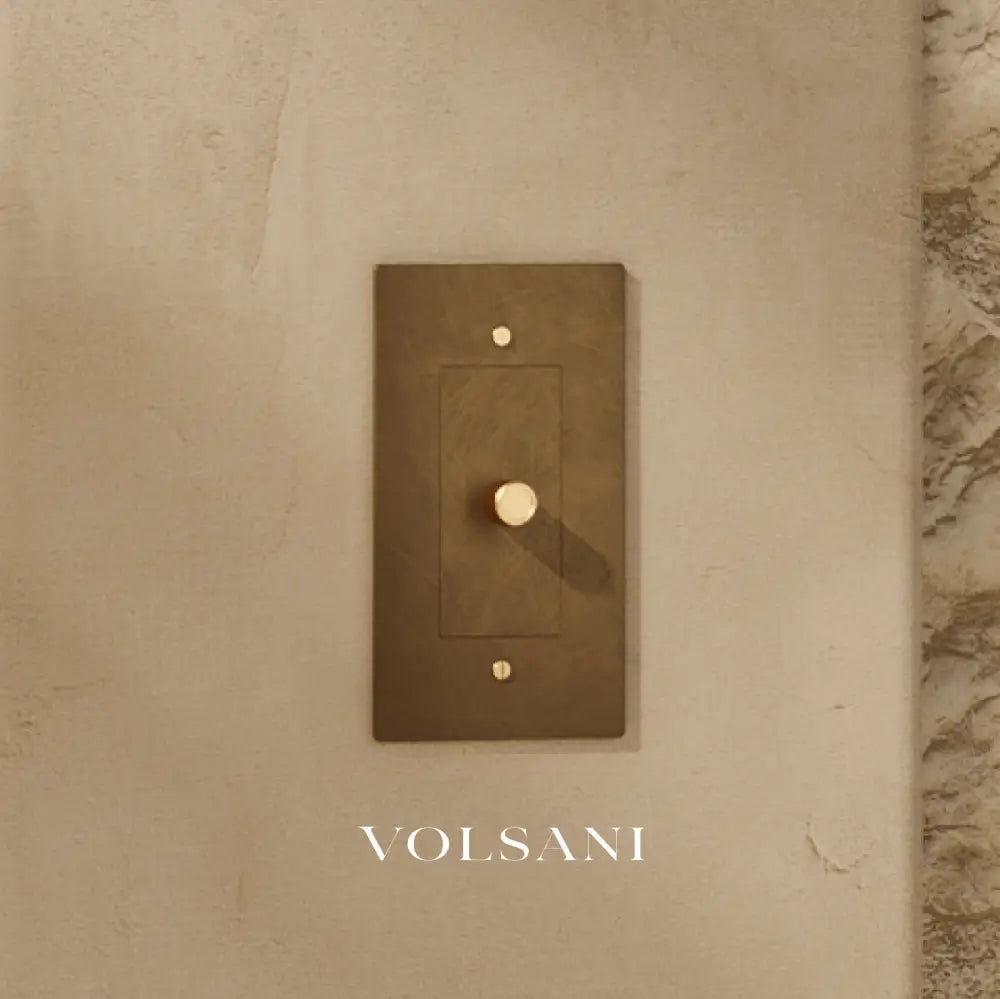 The Brass Dimmer Switch (1 to 5 Gang)
