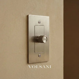 The Brass Dimmer Switch (1 to 5 Gang)