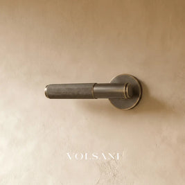 The Brass Door Handle - Bronze / Round / Passage
