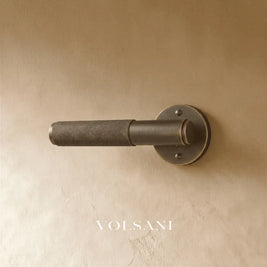 The Brass Door Handle - Bronze / Round / Privacy