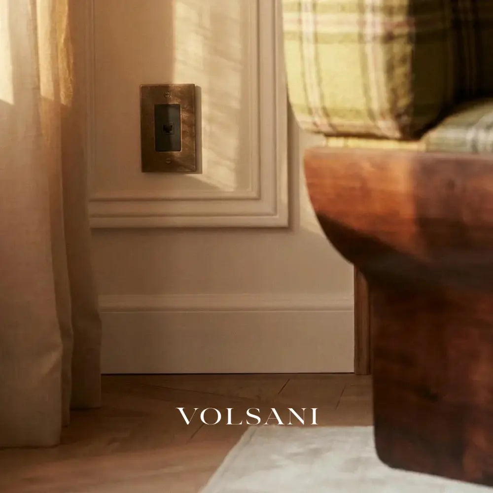 The Brass Telephone Socket (RJ11) (1-Gang)