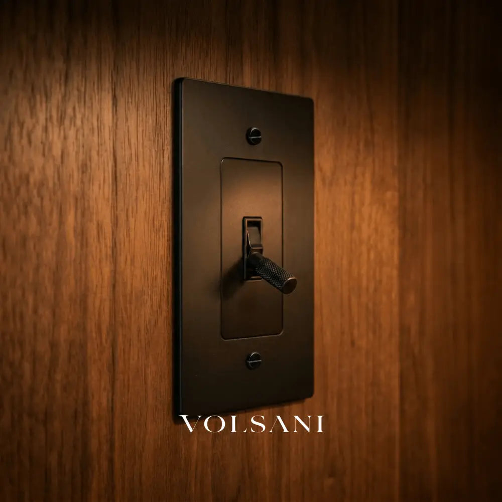 The Brass Toggle Switch (1 to 5 Gang)
