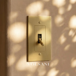The Brass Toggle Switch (1 to 5 Gang)