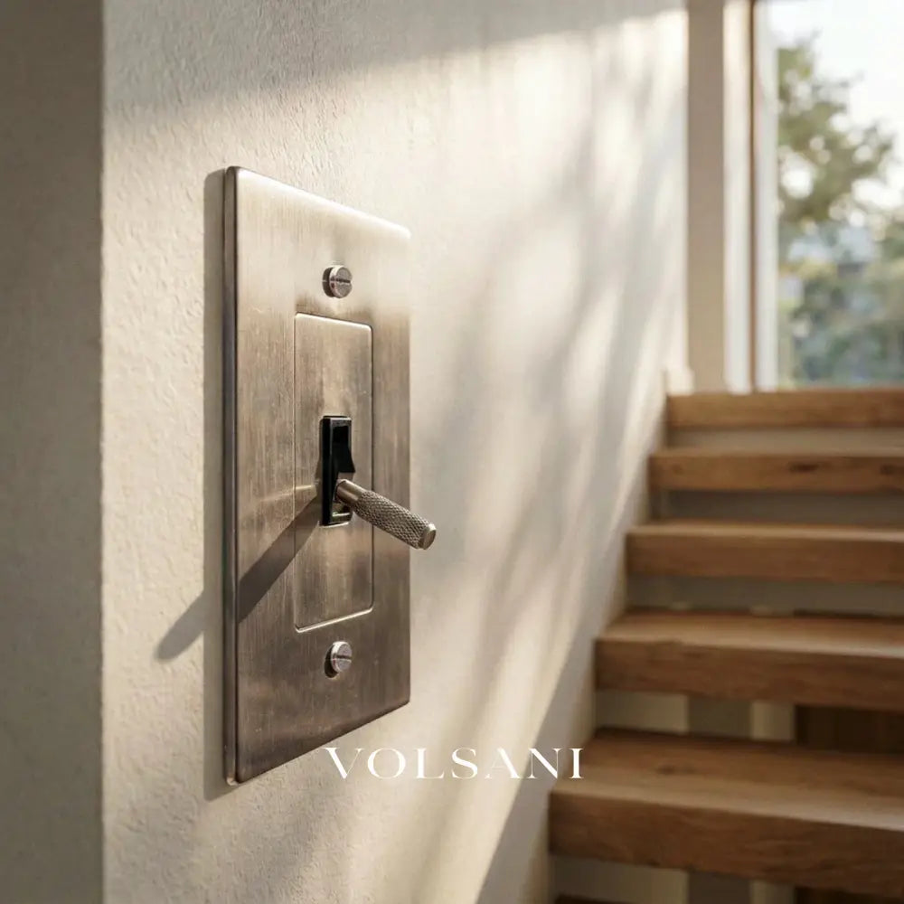 The Brass Toggle Switch (1 to 5 Gang)