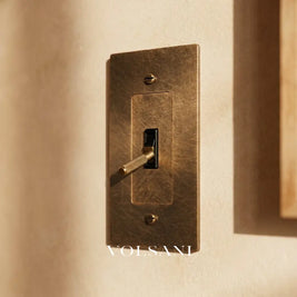 The Brass Toggle Switch (1 to 5 Gang)