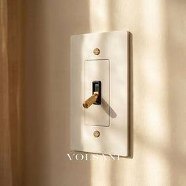 The Brass Toggle Switch (1 to 5 Gang)