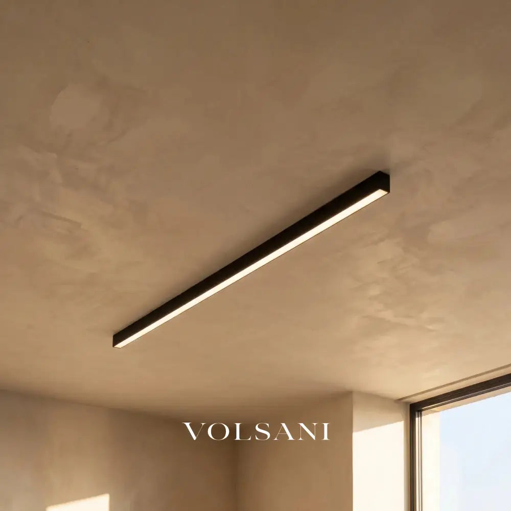 TOBIAS: Lineaire Plafond- & Wandlamp - Volsani