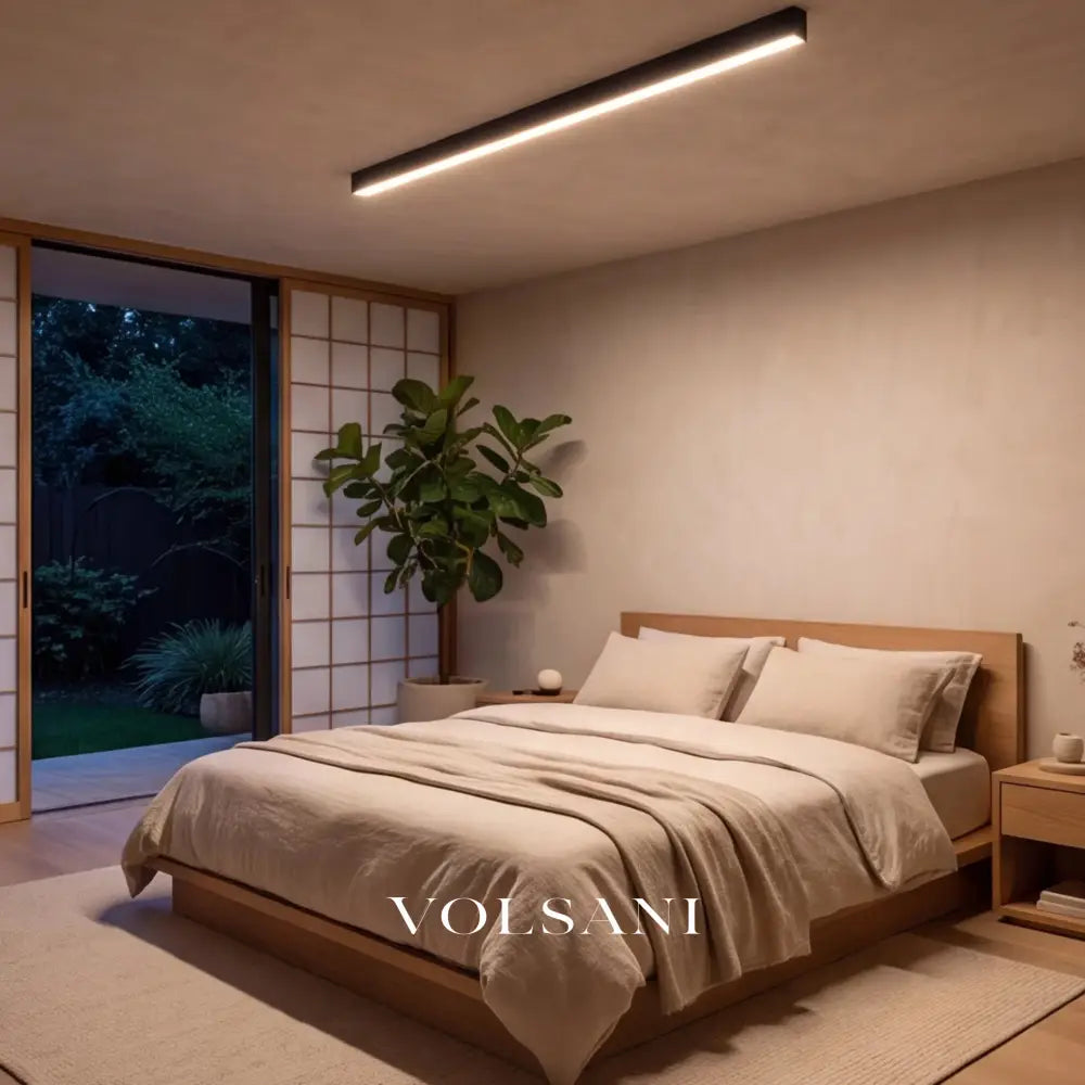 TOBIAS: Lineaire Plafond- & Wandlamp - Volsani