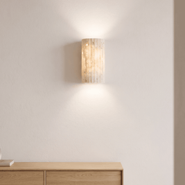 TRIJN: Wandlamp van Natuursteen – Geïntegreerde LED - Volsani