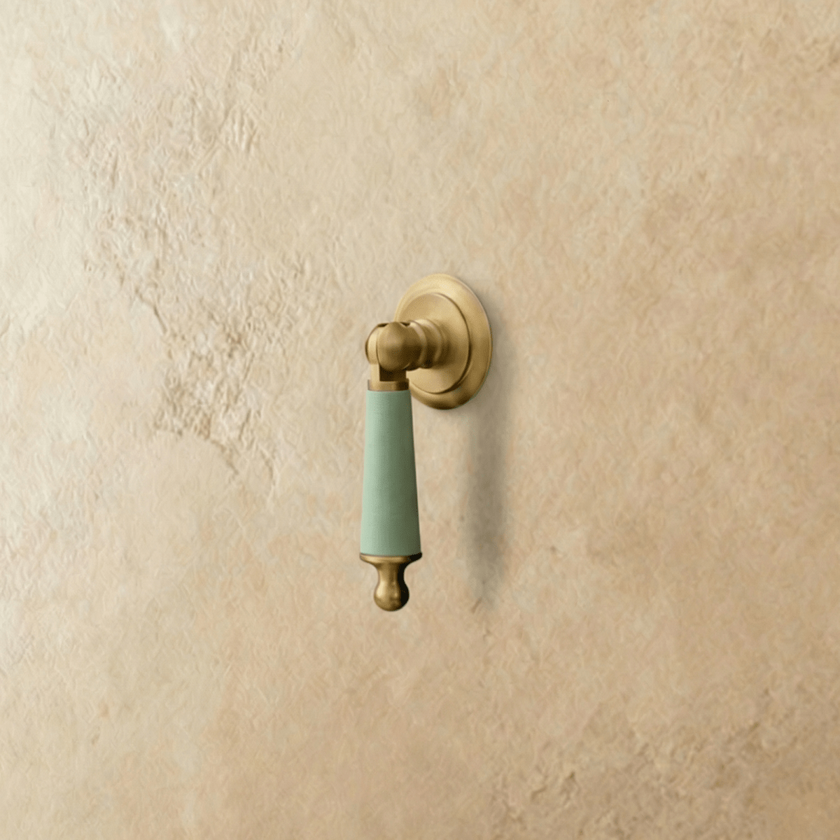 Cowhide & Solid Brass Cabinet Knobs, Modern Kitchen & Wardrobe Hardware, One-of-a-Kind Hide Pattern, Set of 2, 1.2 x 2.8in
