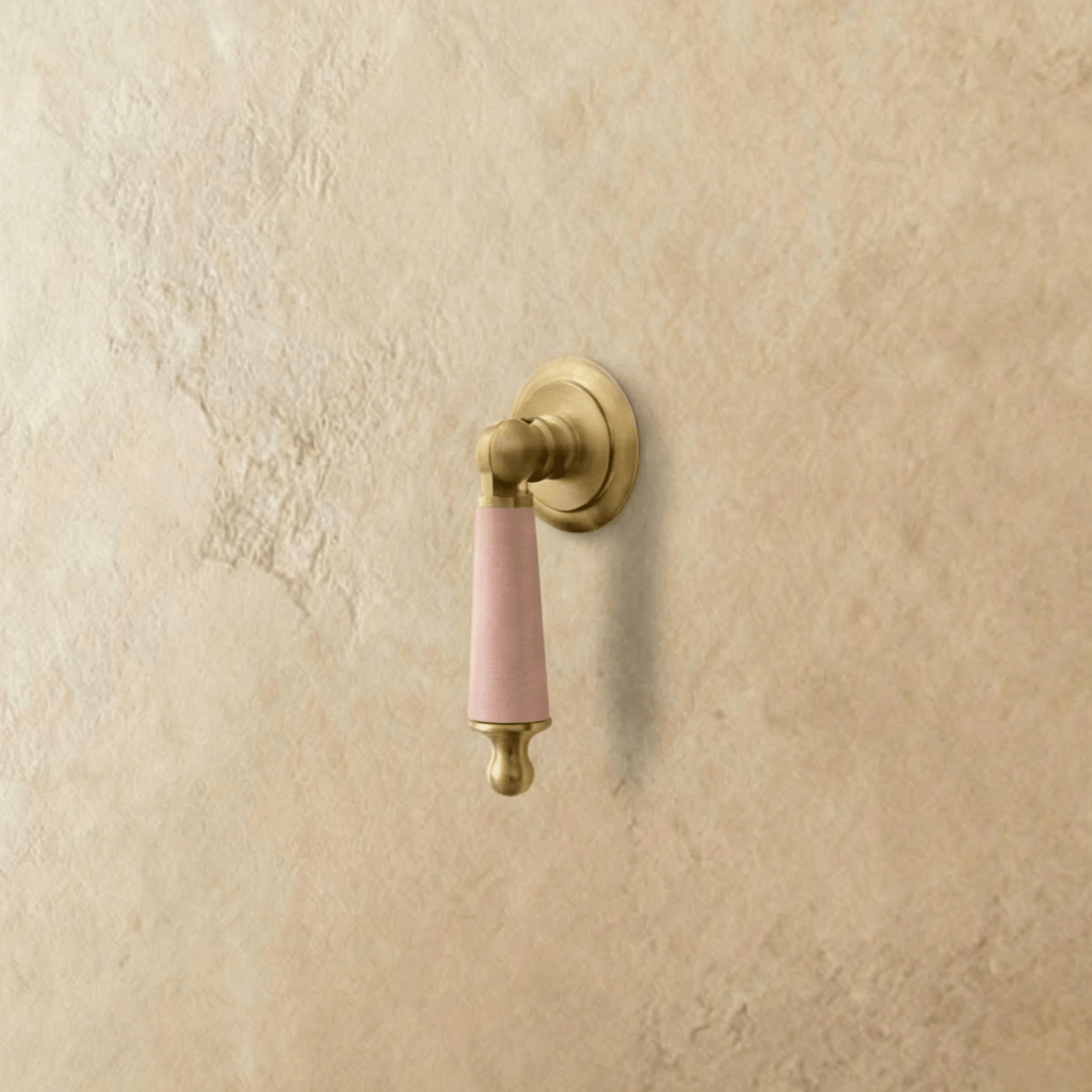 Cowhide & Solid Brass Cabinet Knobs, Modern Kitchen & Wardrobe Hardware, One-of-a-Kind Hide Pattern, Set of 2, 1.2 x 2.8in