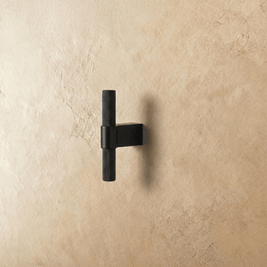 Knurled Cabinet Knobs & Drawer Pull Bars, Modern Kitchen & Wardrobe Hardware, Gold-Tone & Black Finish, Set of 2, 1.1-12.6in
