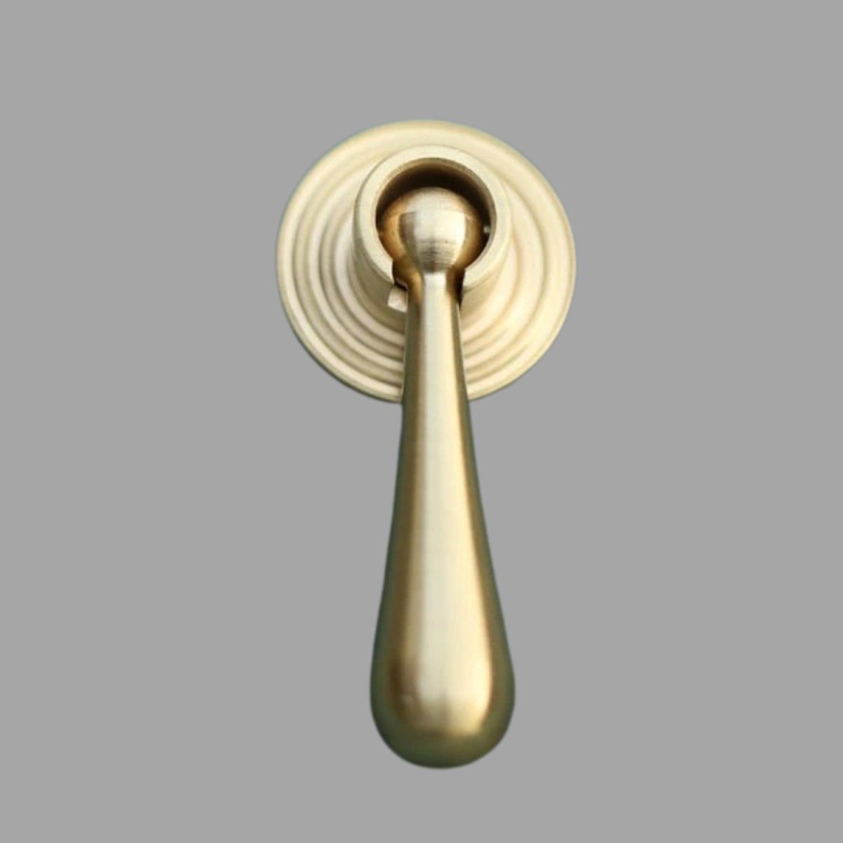 Solid Brass Single-Hole Cabinet Knobs, Timeless Kitchen & Cupboard Hardware, Gold Finish, Set of 2, 1.1-3.5in
