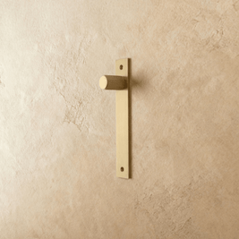 Knurled Brass Cabinet Knobs & Pull Bars, Industrial Kitchen & Wardrobe Hardware, Fluted Legs, Set of 2 With or Without Backplate, 0.7-6.3in