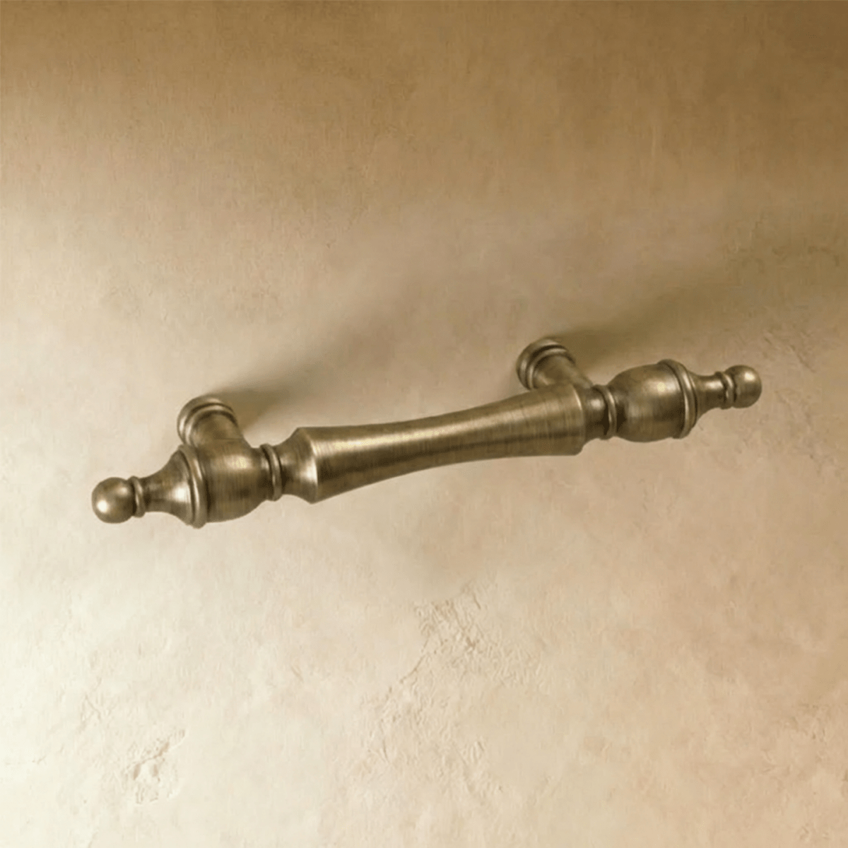 Brass-Finish Cabinet Knobs & Drawer Pulls, Modern Kitchen & Dresser Hardware, Light & Dark Gold, Set of 2, 1.1-6.3in