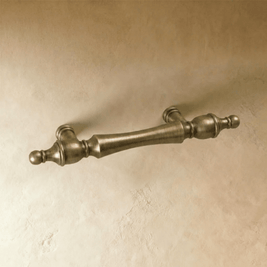 Brass-Finish Cabinet Knobs & Drawer Pulls, Modern Kitchen & Dresser Hardware, Light & Dark Gold, Set of 2, 1.1-6.3in