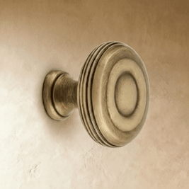 Brass-Finish Cabinet Knobs & Drawer Pulls, Modern Kitchen & Dresser Hardware, Light & Dark Gold, Set of 2, 1.1-6.3in