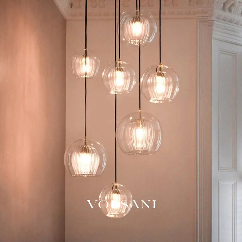 YORI: Glazen Bol Hanglamp - Volsani