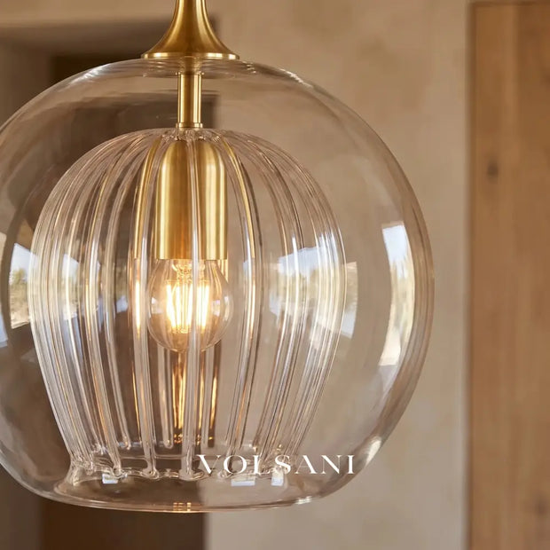 YORI: Glazen Bol Hanglamp - Volsani