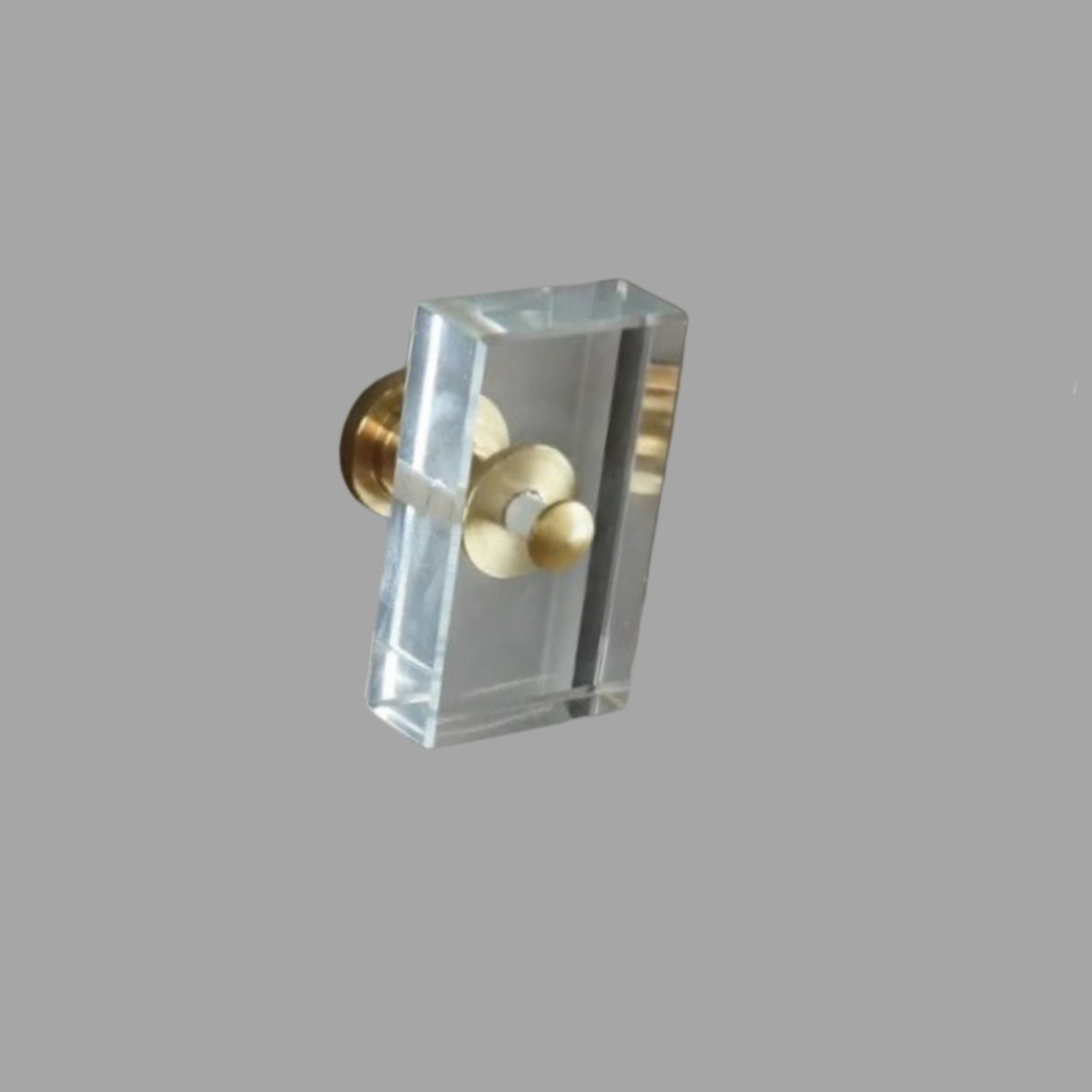 Glass Cabinet Knobs & Pull Bars, Classic Kitchen & Dresser Hardware, Clear & Black Glass, Set of 2 in 6 Sizes, 1.2-4.7in