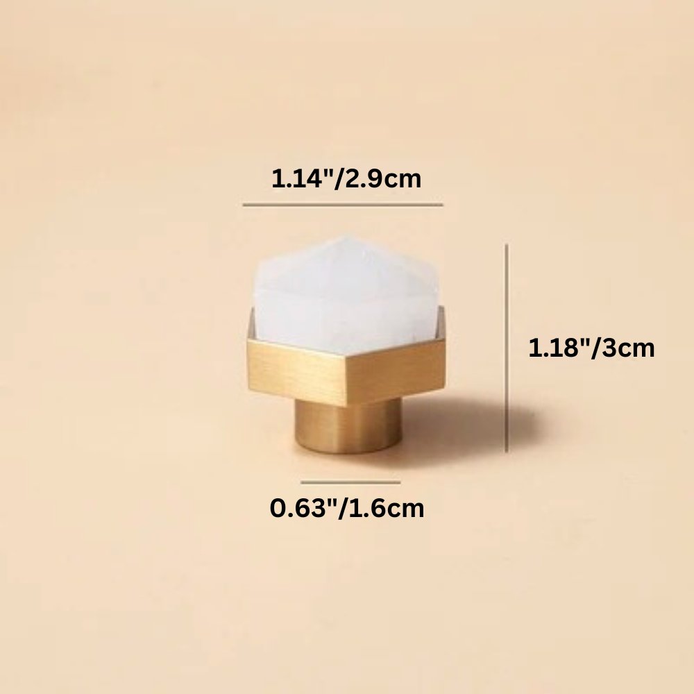 Crystal Cabinet Knobs & Drawer Pull Bars, Elegant Kitchen & Dresser Hardware, White & Pink Crystal, Set of 2, 1.14-12.6in